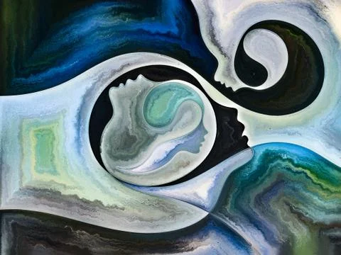 Magic of Inner Colors Illustrazione stock