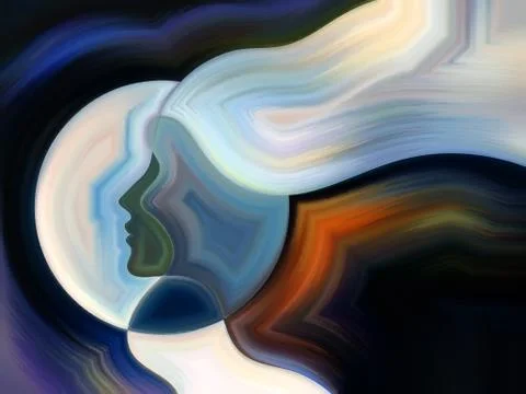 Magic of Inner Paint イラスト素材