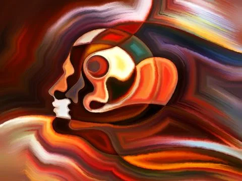 Magic of Inner Paint イラスト素材