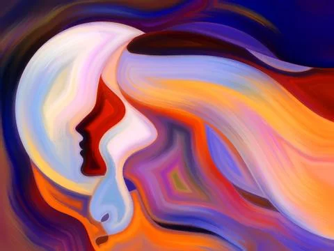 Magic of Inner Paint イラスト素材