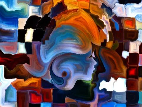 Magic of Inner Paint イラスト素材