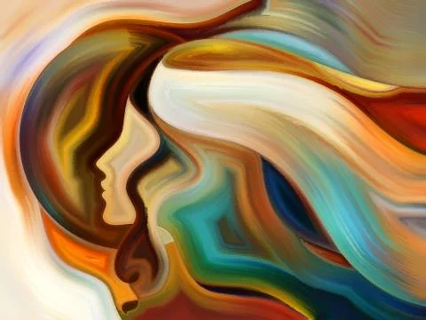 Magic of Inner Paint イラスト素材