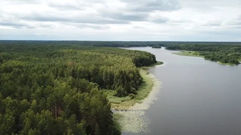 Magic Lake Medesno Vídeo Stock 112417380
