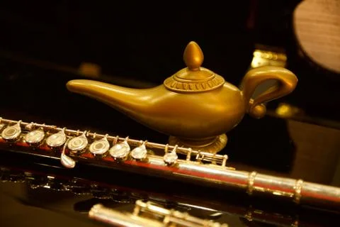 The magic lamp of Aladdin Stock Photos