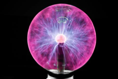Magic lamp on black background. Stock Photos