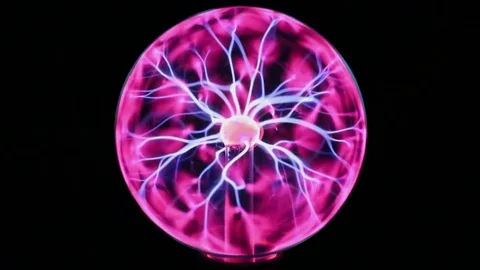 Magic lamp closeup. Energy inside the sphere. Stock Footage 80690712