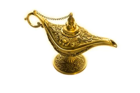 Magic lamp Stock Photos
