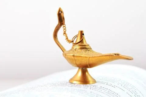 Magic lamp Stock Photos