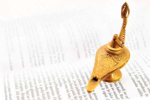 Magic lamp Stock Photos