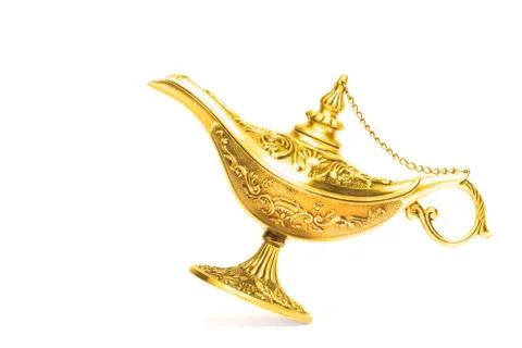 Magic lamp Stock Photos