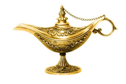 Magic lamp Stock Photos