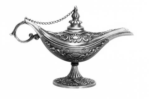 Magic lamp Stock Photos