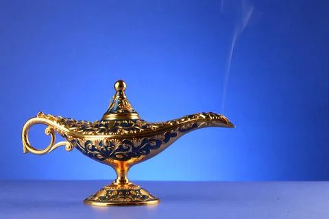 The Magic Lamp Stock Photos