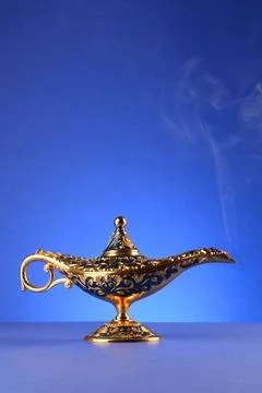 The Magic Lamp Foto stock