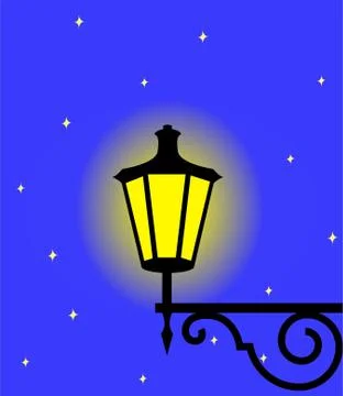 Magic lantern Stock Illustration