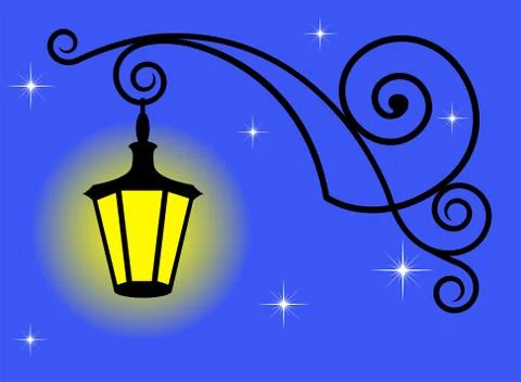 Magic lantern Stock Illustration