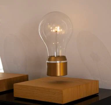 Magic light up and floating in the air Stock Photos