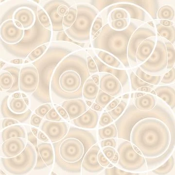 Magic light background for text. Vector pattern of circles Illustrazione stock