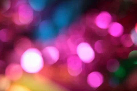 Magic light Blurry pattern of colorful decoration lights Copyright: xZoona... Stock Photos