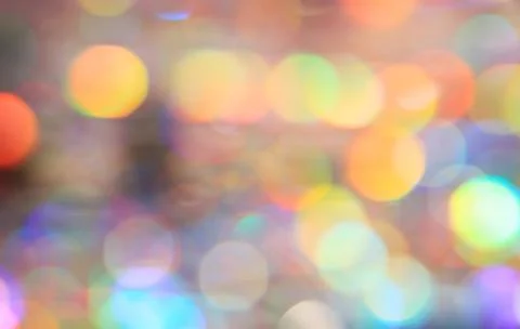 Magic light Blurry pattern of colorful decoration lights Copyright: xZoona... Stock Photos