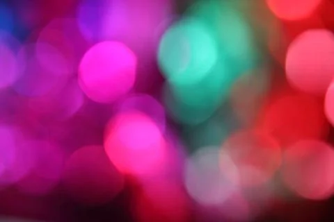 Magic light Blurry pattern of colorful decoration lights Copyright: xZoona... Stock Photos