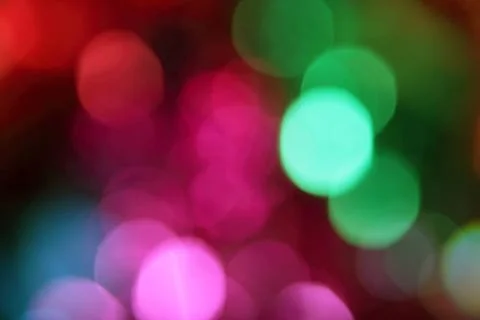 Magic light Blurry pattern of colorful decoration lights Copyright: xZoona... Stock Photos