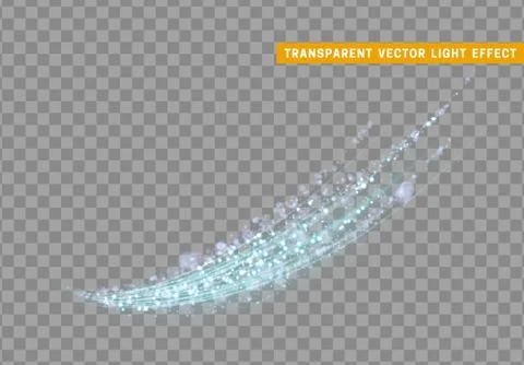 Magic light effect. Stardust red glitter. Sparkle star dust vector illustration Ilustración de archivo