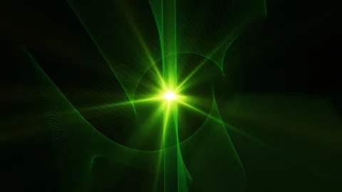 Magic light, fractal pattern, video loop Vídeo Stock 86858593