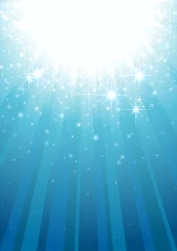 Magic Light Rays Stock Illustration