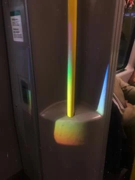 Magic light in the subway Stock Photos