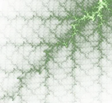 Magic lightning. Abstract artwork. Mathematical Mobius fractal. Geometrical f イラスト素材