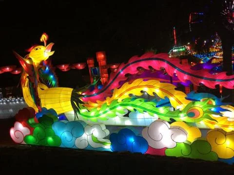 Magic In Lights Stock Photos