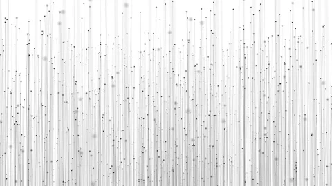 Magic lines interweave in patterns. White background with animated growing Video stock 119886655