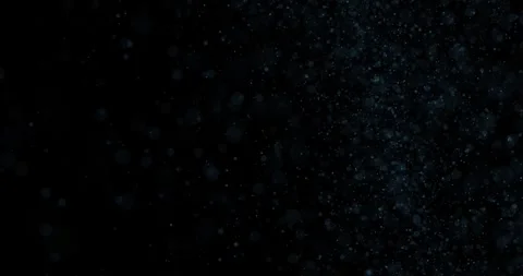 Magic loop cloud of dots random flying on black background Stock Footage 346649948