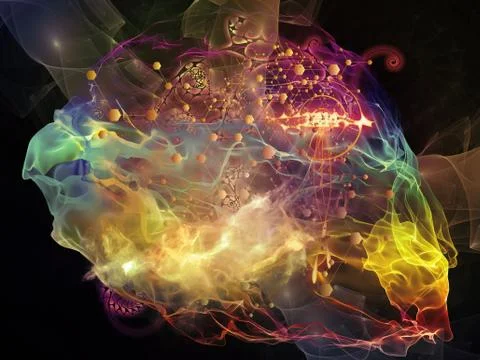 Magic of Math Visualization Illustration