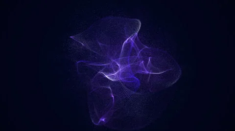 Magic moving sphere Stock Footage 63116333