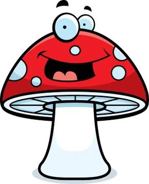 Magic Mushroom Stock Illustration