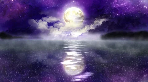 Magic Night 100% loop HD1080p 動画素材 31523464