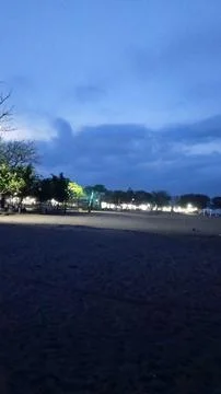 The Magic Night at the Beach 7 Stock-Fotos