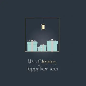 Magic night of Christmas Stock Illustration