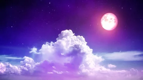 Magic night sky Stock Footage 7738231