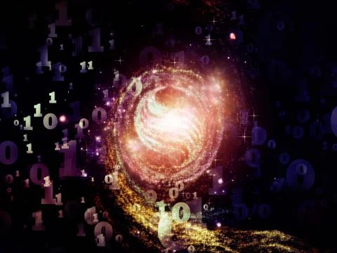 Magic of Numbers Illustrazione stock