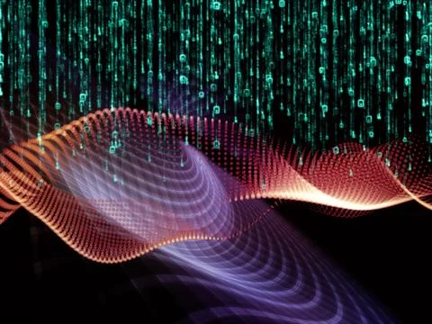 Magic of Numbers Stock Illustration