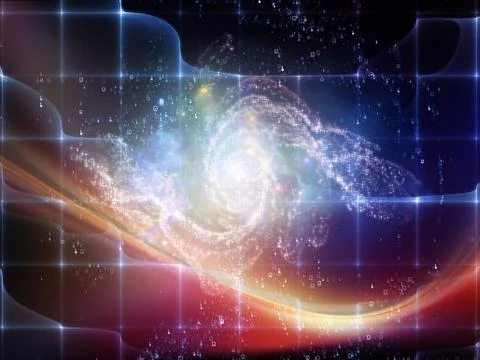 Magic of Numbers Stock Illustration