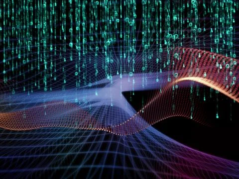 Magic of Numbers 스톡 일러스트