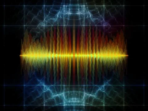 Magic of Oscillation Illustrazione stock