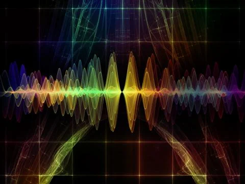 Magic of Oscillation Stock Illustration