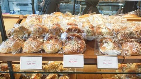 Magic Oven bakery shop Stock Photos