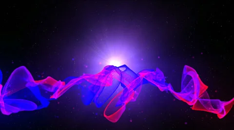 Magic Particle Dance HD - Magischer Partikel Tanz HD Stock Footage 36737131