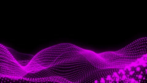 The Magic of Particle Field Animation Stock Footage 312486487